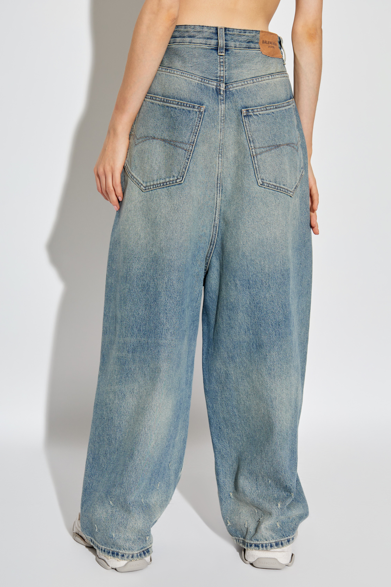 Blue Drop crotch pants Balenciaga Vitkac Canada